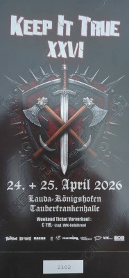 MAGNUM, TROUBLE, ELIXIR, VIOLET - Lauda Königshofen Tauberfrankenhalle (Keep It True) Tag 2